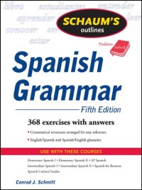 cover of the book Schaum's outlines: Spanish grammar