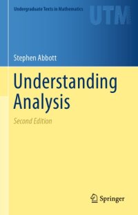 cover of the book Understanding Analysis