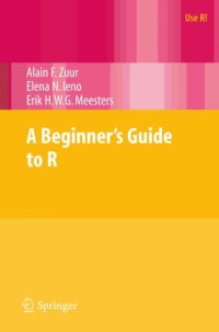 cover of the book A beginner's guide to R