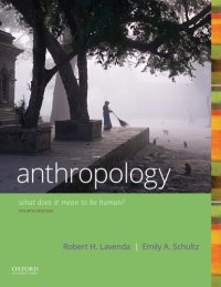 cover of the book Anthropology: what does it mean to be human?