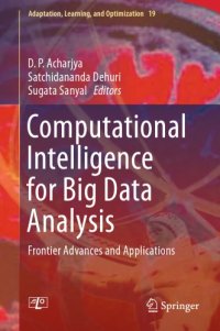 cover of the book Computational Intelligence for big data analysis: frontier advances and applications