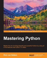 cover of the book Mastering Python