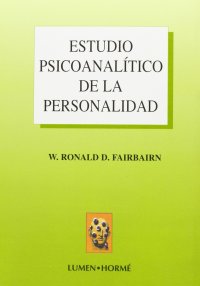 cover of the book Estudio Psicoanalítico de la Personalidad