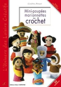 cover of the book Mini-poupées marionnettes au crochet