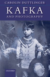 cover of the book Kafka and photography