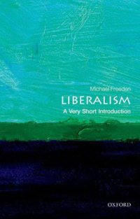 cover of the book Liberalism: a very short introduction