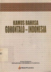 cover of the book Kamus Bahasa Gorontalo-Indonesia