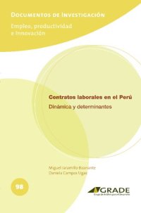 cover of the book Contratos laborales en el Perú. Dinámicas y determinantes