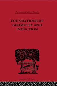 cover of the book Foundations of Geometry and Induction