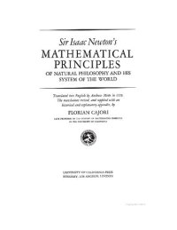 cover of the book Mathematical Principles of Natural Philosophy