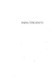 cover of the book India története