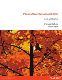 cover of the book College algebra