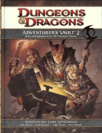 cover of the book Adventurer's vault 2: arms and equipment for all classes: roleplaying game supplement