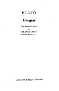 cover of the book Gorgias