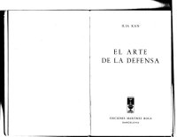 cover of the book El Arte De La Defensa