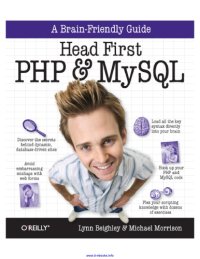 cover of the book Head first PHP & MySQL