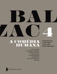 cover of the book A Comédia Humana Vol. IV