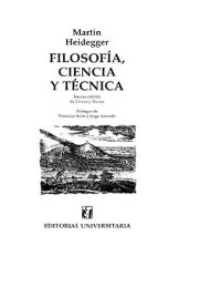 cover of the book La pregunta por la técnica