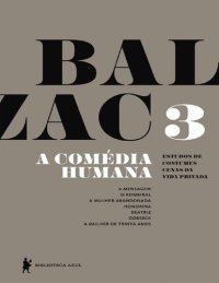 cover of the book A Comédia Humana Vol. III