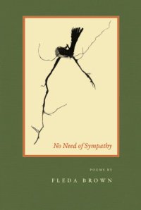 cover of the book No need of sympathy: poems