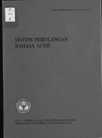 cover of the book Sistem Perulangan Bahasa Aceh