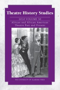 cover of the book African and African American theatre: past and present