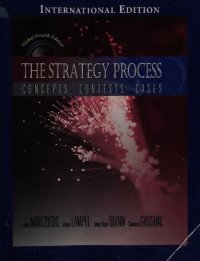 cover of the book The Strategy Process: Concepts, Contexts, Cases