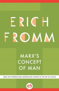 cover of the book Marx's concept of man