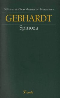 cover of the book Spinoza