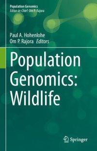 cover of the book Population Genomics: Wildlife