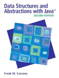 cover of the book Data structures and abstractions with Java