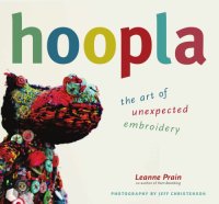 cover of the book Hoopla: the art of unexpected embroidery