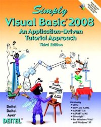 cover of the book Simply Visual Basic 2008 [With DVD-ROM]