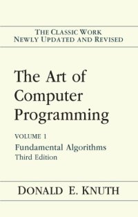 cover of the book The Art of Computer Programming, Volume 1: Fundamental Algorithms