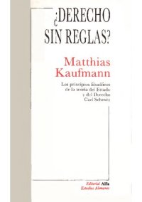 cover of the book Derecho Sin Reglas