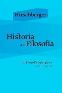 cover of the book Hirschberger Johannes - III. Filosofia Del Siglo XX.