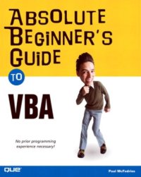 cover of the book Absolute Beginner's Guide to VBA