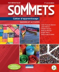 cover of the book Sommets : mathématique, 3e secondaire