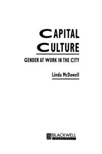 cover of the book Capital Culture: Gender at Work in the City