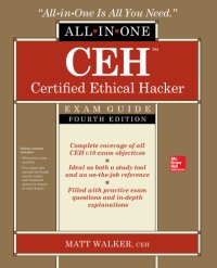 cover of the book CEH Certified Ethical Hacker All-in-One Exam Guide, Fourth Edition, 4th Edition