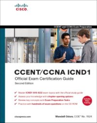 cover of the book CCENT/CCNA ICND1 Official Exam Certification Guide (CCENT Exam 640-822 and CCNA Exam 640-802)