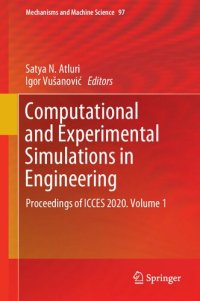 cover of the book Computational and Experimental Simulations in Engineering: Proceedings of ICCES 2020, Volume 1