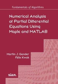 cover of the book Numerical Analysis of Partial Differential Equations Using Maple and MATLAB