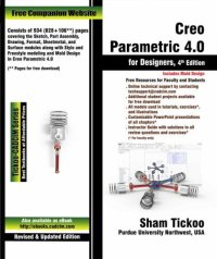 cover of the book Creo Parametric 4.0 for Designers