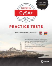 cover of the book Comptia Cysa+ Practice Tests: Exam Cs0-001