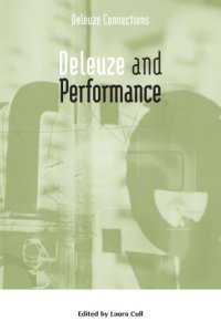 cover of the book Deleuze and Performance