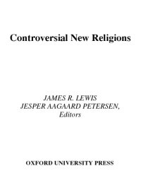 cover of the book Controversial New Religions