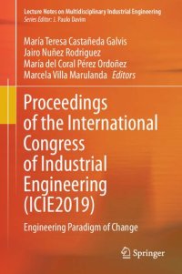 cover of the book Proceedings of the International Congress of Industrial Engineering (ICIE2019): Engineering Paradigm of Change