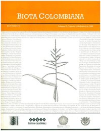 cover of the book Biota Colombiana