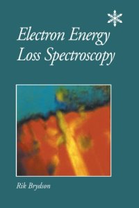 cover of the book Electron energy loss spectroscopy